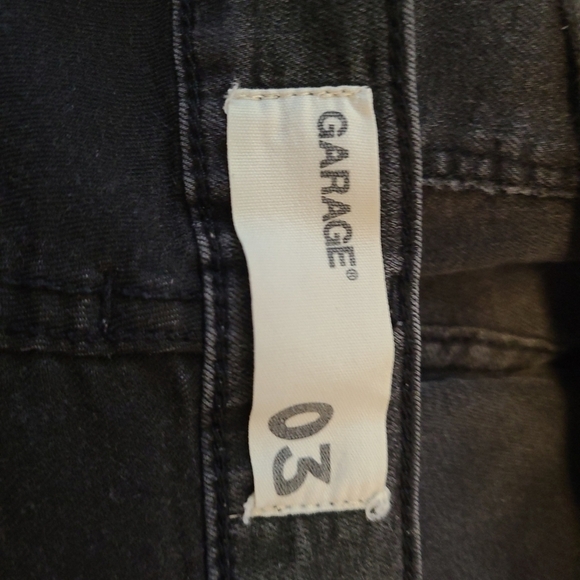 Garage Retro High Waist Jegging‎ Dark Gray Sz 3 - Picture 3 of 6